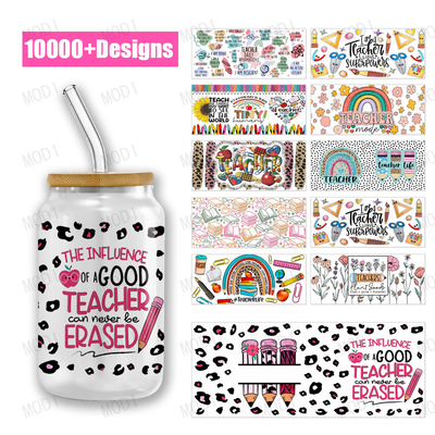 Buy Teachers Day UV DTF Cup Transfers Customizable Stickers For Quick And Project Design online manufacture