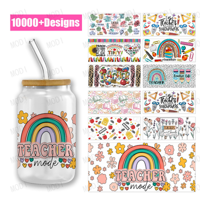 Buy UV DTF Cup Wrap Transfers 16oz Alta Calidad Custom Pretty Princess UV DTF Transfers For Cups Wraps Wholesale online manufacture