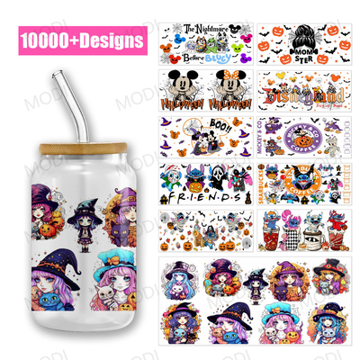 Buy UV DTF Transfers For Halloween Cup Wrap Designs On Glass Tumblers For Holiday Decor online manufacture
