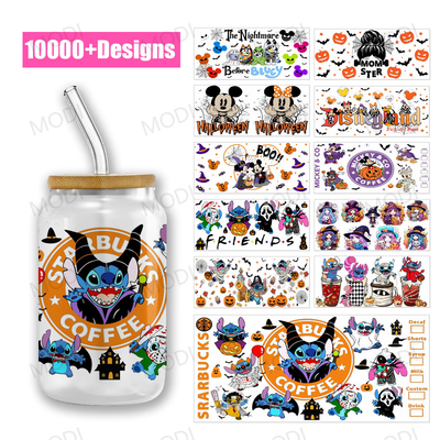 Buy 1000 Design Options For Halloween Projects With UV DTF Cup Wrap Transfers online manufacture