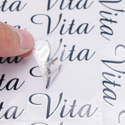 comprare Adesivo adesivo impermeabile adesivo per il trasferimento di metallo per scatole dimensione e colore personalizzati online manufacture
