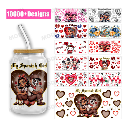 Buy High Quality Uv Dtf Sticker Transfer For Cup Mother'S Day UV Cup Wrap Stickers Greatful Mom UV Dtf Printing Cup Wraps online manufacture
