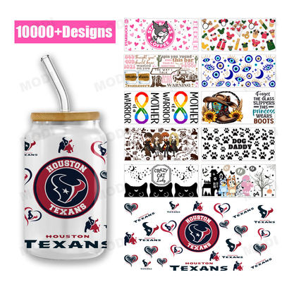 Buy High Quality Wholesale Transfer Film Sheet Label UV DTF Cup Wraps Transfers Sticker For Mugs 16oz Libbey Glass Cups online manufacture