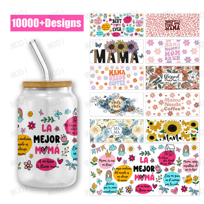 UV DTF Transfer For Mom'S Day PET Material Preferred By UV Printers