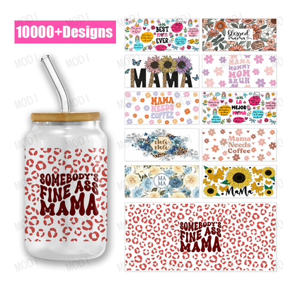 Mama'S Day UV DTF Transfer Quick And Versatile Design Transfers For Your Custom Needs
